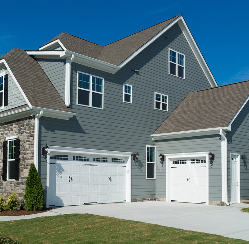 Siding New Large Suburban House