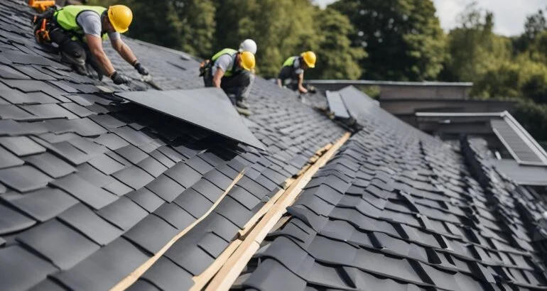 How is Slate Roofing Installed
